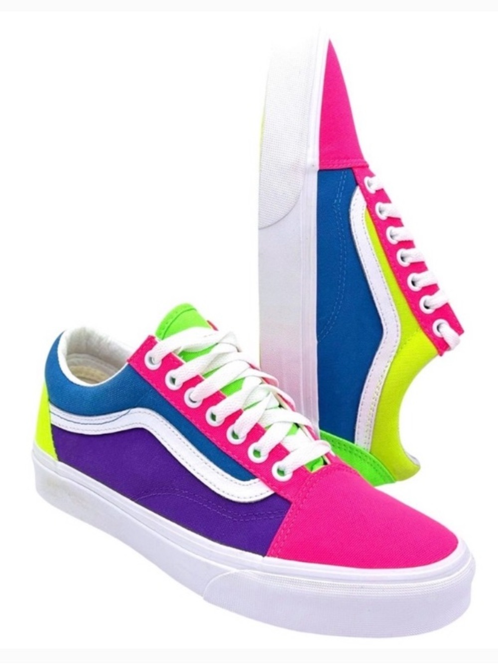 Vans Old Skool 'Color Block' size 7.5 - Picture 2 of 8